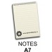 Notesuri, bloc notes personalizat A7